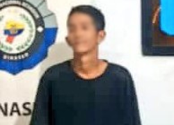 Fotografía de alias Cara de niño, publicada por la Policía Nacional.