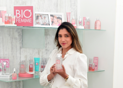 Ana Cristina Cordero, fundadora de BioFemme, marca especializada en dermocosmética; es parte del grupo de directores de la Cámara de Industrias de Guayaquil.