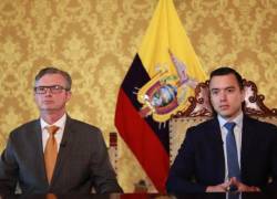 Juan Carlos Vega y Daniel Noboa.