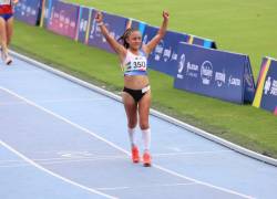 Glenda Morejón, campeona panamericana en los 20.000 metros marcha