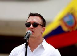 El gobierno está con ustedes, y así vamos a salir adelante, dijo Noboa.