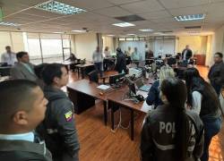Allanamientos en las instalaciones de la Judicatura en Quito.
