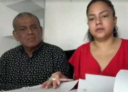 Captura de la entrevista que Carolina Jiménez concedió a Televistazo desde Venezuela.