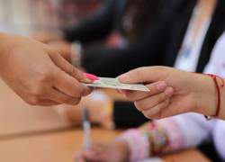 Tanto cédula de ciudadanía como pasaporte son los documentos que los ecuatorianos pueden llevar al recinto electoral correspondiente para ejercer su derecho al voto.