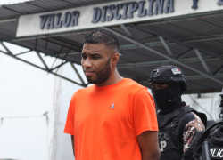 En la gráfica el detenido alias Negro Tulio quien fue repatriado en el mes de mayo de 2024 desde Panamá durante un operativo realizado el 14 de agosto de 2024.