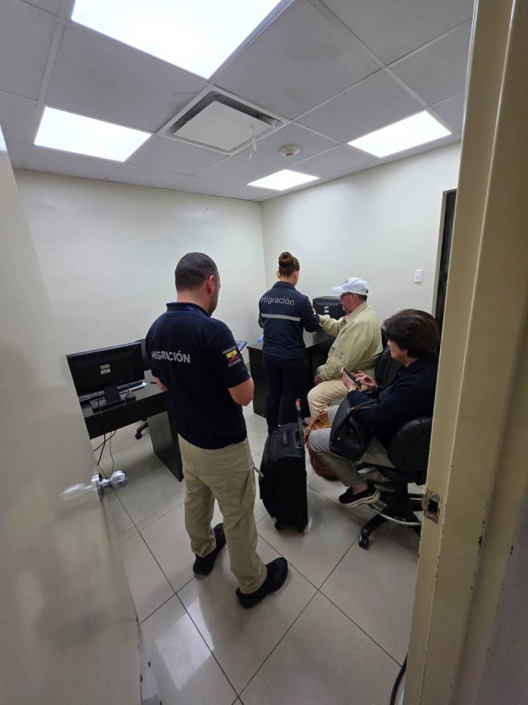 $!Llegada de Franco Loor al aeropuerto de Guayaquil.