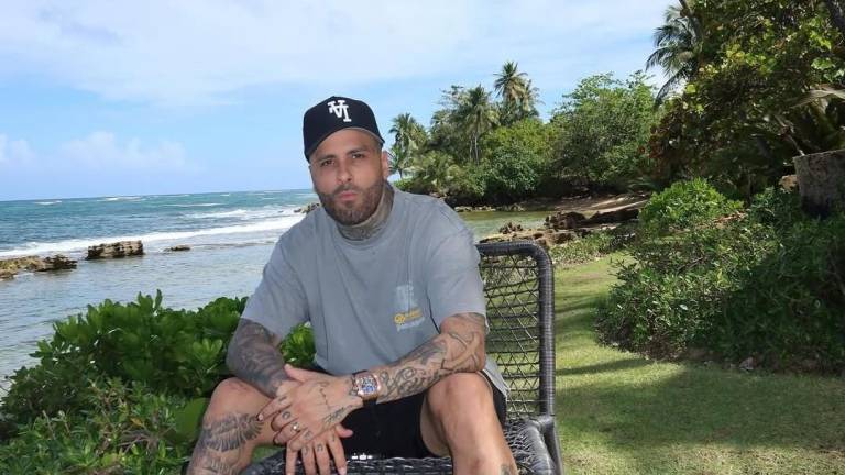Foto del artista urbano Nicky Jam, el acaba de lanzar su nuevo álbum llamado Sunshine.