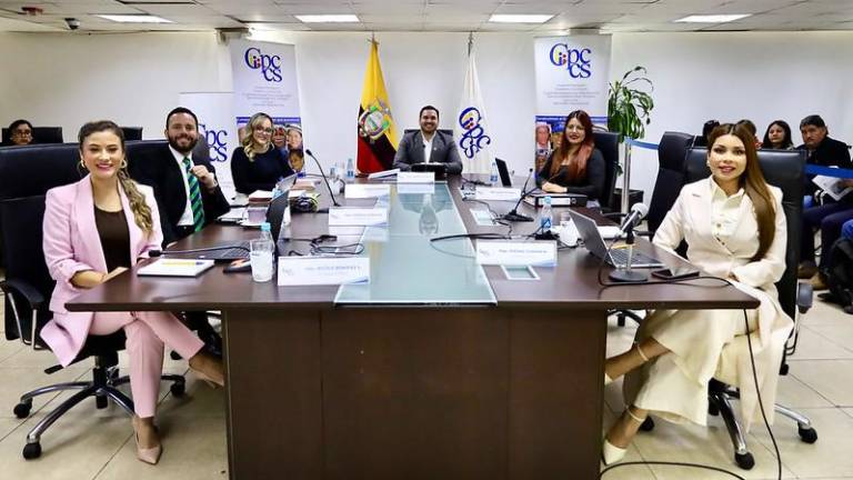Vocales del Consejo de Participación Ciudadana y Control Social (CPCCS).