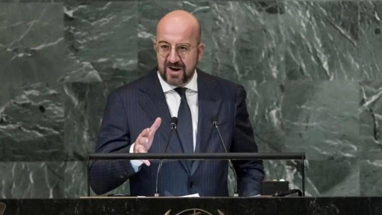 Presidente del Consejo Europeo pide a China que convenza a Rusia de respetar el derecho internacional